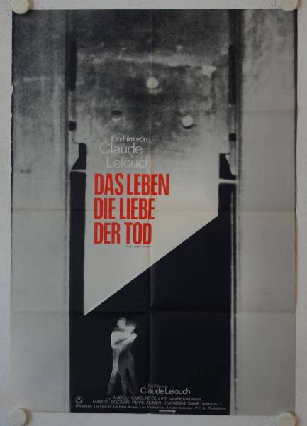 Das Leben die Liebe der Tod originales deutsches Filmplakat